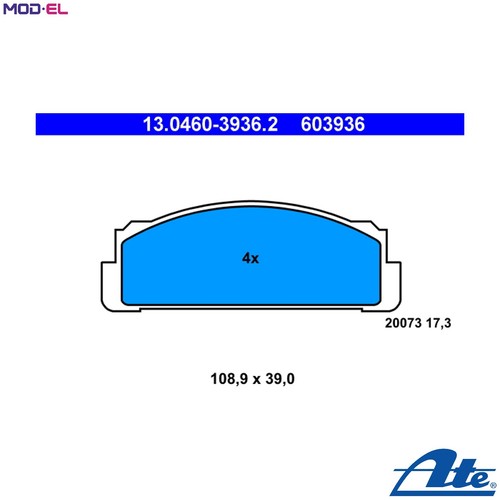 Kit pastiglie freno - kit,