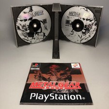 Metal Gear Solid | Sony PlayStation 1 | PS1 | PSone | PAL | Disco | Konami | #M3