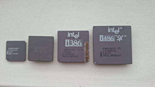 Cpu collezione 186 286 386 - collezione,