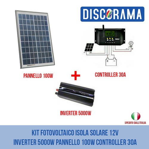 Kit fotovoltaico isola - kit,