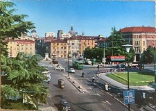 Cartolina Brescia piazza Garibaldi viaggiata