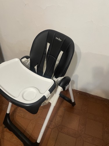 Sejoy seggiolone pappa nero - seggiolone,
