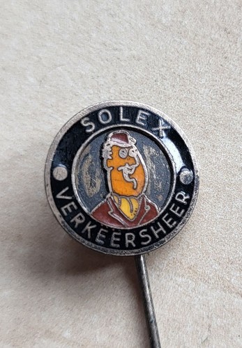 Vintage enamel solex - enamel,