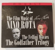CD THE FILM MUSIC OF NINO ROTA THE FELLINI MOVIES THE GODFATHER TRILOGY 2 CD 