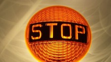 NOS FRECCIA Vetro Ambrato STOP