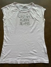 CALVIN KLEIN++T SHIRT++ROSA++TG S+++ORIGINALE100%++REUSE++++LUXURY 