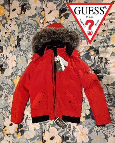 Guess giubbotto uomo rosso - giubbotto,