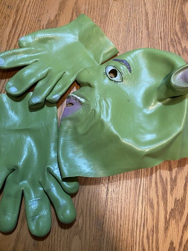 Maschera halloween shrek - di,