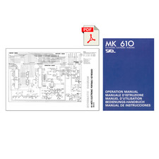 SIEL MK610 (Service manual repair) Schematic Diagram Schema elettrico Schaltplan