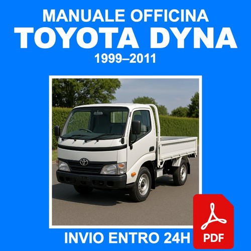 Manuale officina toyota - toyota, dyna