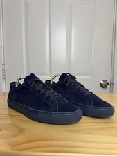Common Projects Achilles EU40 Sneakers basse da uomo in camoscio navy scarpe casual
