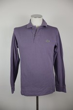 LACOSTE POLO MAGLIA MANICA LUNGA UOMO COTONE 3 MAN COTTON SHIRT CASUAL VINTAGE