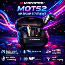 Monster QT52 Auricolari