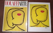 ARTURO CARMASSI FOTOLITOGRAFIA FIRMATA E NUMERATA  BOLAFFI ARTE N° 73 1977