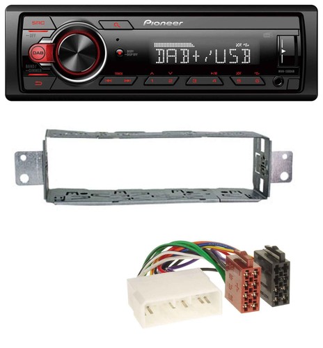 Pioneer mp3 1din dab - usb, aux