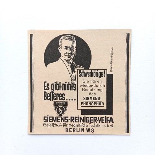 1929 siemens pubblicità - 1929,