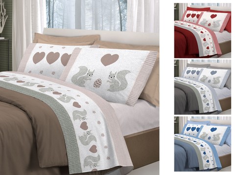 Set lenzuola letto - in, puro