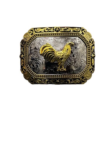 Fibbia stile cowboy western