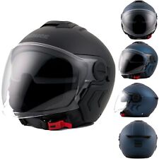 Blauer HT Jet Casco Da Moto Antigraffio Visiere Scooter Caschi Leggero ECE