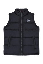 Reebok gilet uomo tampone nero - gilet,