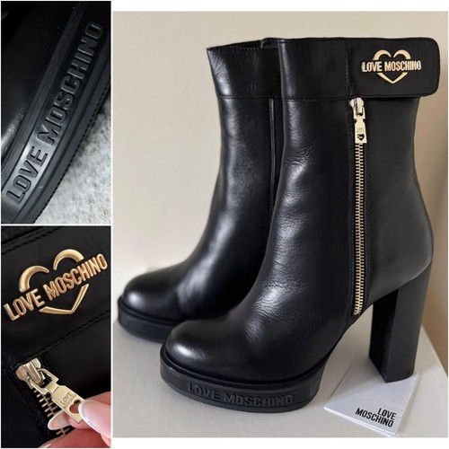 Stivaletti love moschino - stivaletti,