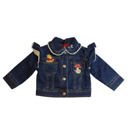 Monnalisa giacca jeans bambina - monnalisa,
