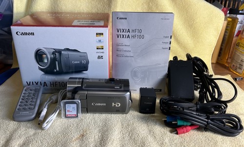 Videocamera canon vixia hf100 - vixia,
