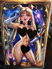 Multiverse Saga Sailor Moon Cosplay completo di cartoncino nudo 