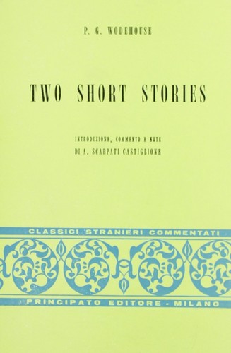 Two short stories wodehouse - short, stories,wodehouse