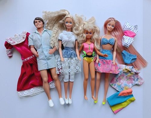 Lotto barbie ken skipper anni - ken,