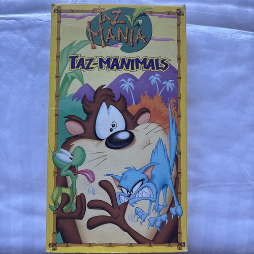 Taz mania manimals vhs - taz-manimals,
