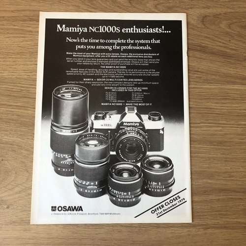 Cams50 magazine advert 11x8 - magazine,