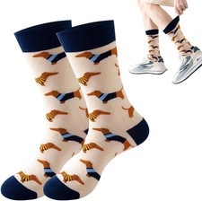 Cane Di Salsiccia Calzini Divertenti Con Bassotto, Idee Regalo per Uomo E Donna,