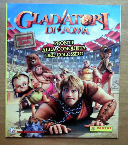 Album figurine gladiatori - album,
