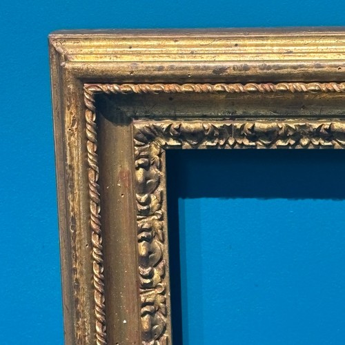 Antica cornice foglia oro - , del