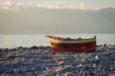 Barca in legno artigianale -