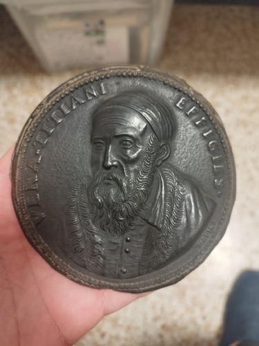 Antica medaglia placca claude - medaglia,