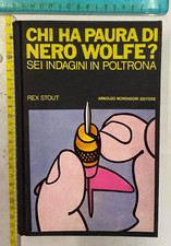CHI HA PAURA DI NERO WOLFE? REX STOUT OMNIBUS GIALLI MONDADORI OTTIMO SPED.SDA