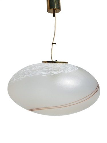 Lampadario vetro murano sfera - vetro,