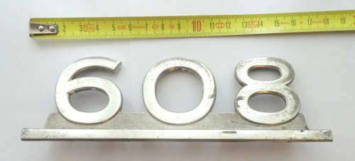 Scritta logo 608 mercedes benz - scritta,