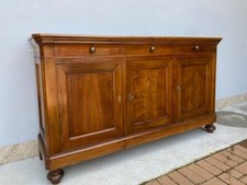 Credenza Luigi Filippo in Noce a 3 Ante - Restaurata (in corso d'opera)_car 2996