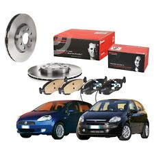Kit Dischi Freno Pastiglie Anteriori Brembo Fiat Grande Punto / Punto Evo