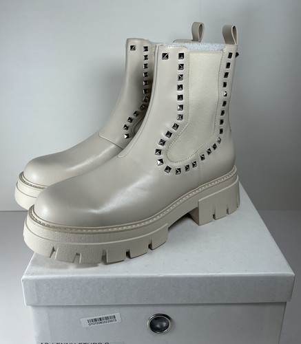 Ash leather studs lenny - ash,