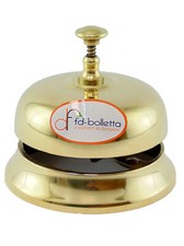 Campanello da hotel ottone