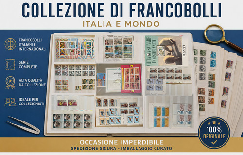 Collezione francobolli italia