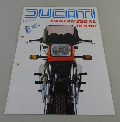 Prospekt ducati pantah 350xl - prospekt,