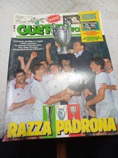 Guerin Sportivo N.22 1990+doppio Poster Milan E Azzurri Campioni 38 +adesivi...