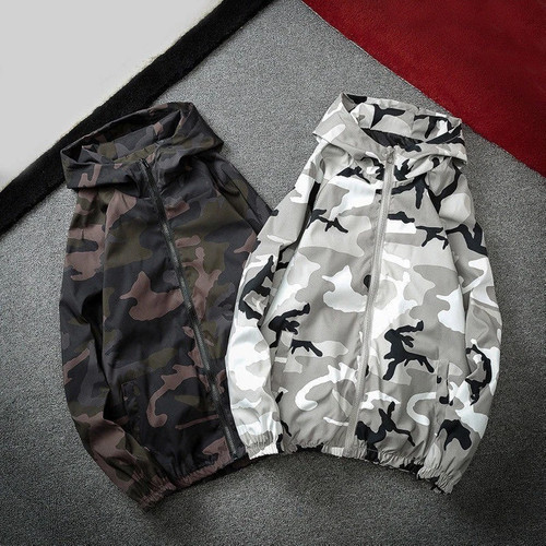 Giacca uomo bomber mimetica