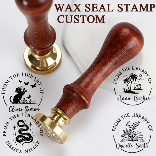 Personalized custom wax seal - personalized,