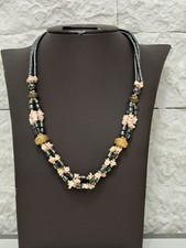 Collana Vintage In Onice E